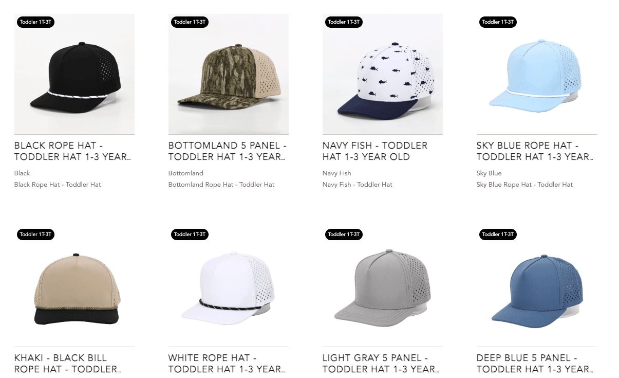 1010 Hats - Toddler Hat - Birdshot Branding