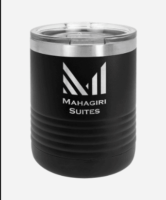 10oz Ringneck Tumbler w/Clear Lid - Birdshot Branding