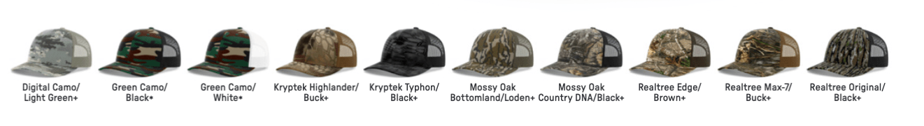 Richardson 112P Printed Trucker - Birdshot Branding
