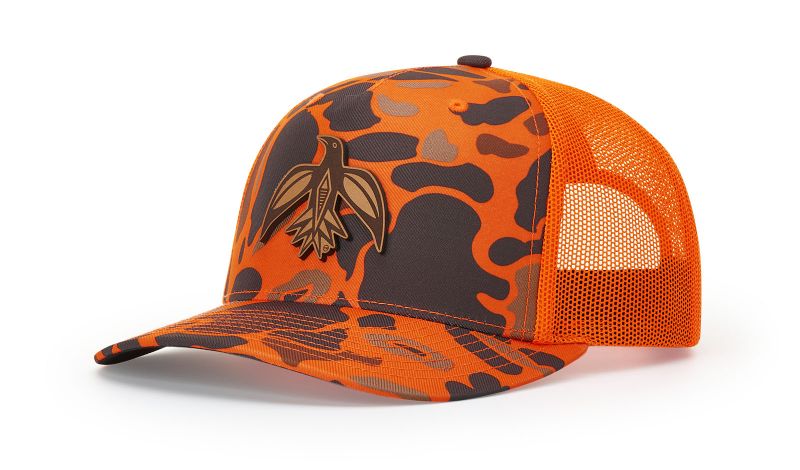 Richardson 112PFP Printed Five Panel Trucker - Birdshot Branding
