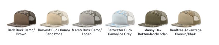 Richardson 168P Printed 7 Panel Trucker - Birdshot Branding