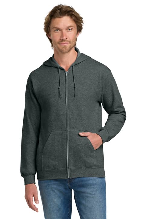 Gildan 18600 Full Zip Sweatshirt - Birdshot Branding