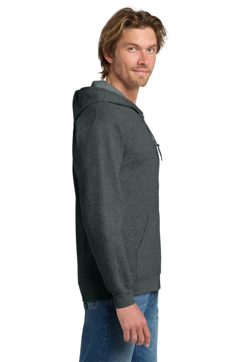 Gildan 18600 Full Zip Sweatshirt - Birdshot Branding