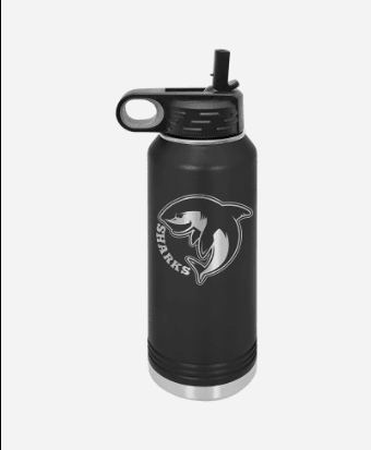32oz Water Bottle - Birdshot Branding
