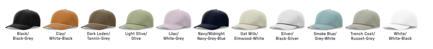 Richardson 355 Laser Performance Rope Cap - Birdshot Branding