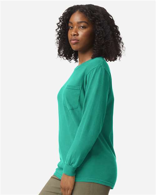 Comfort Colors 4410 Long Sleeve T-Shirt - Birdshot Branding