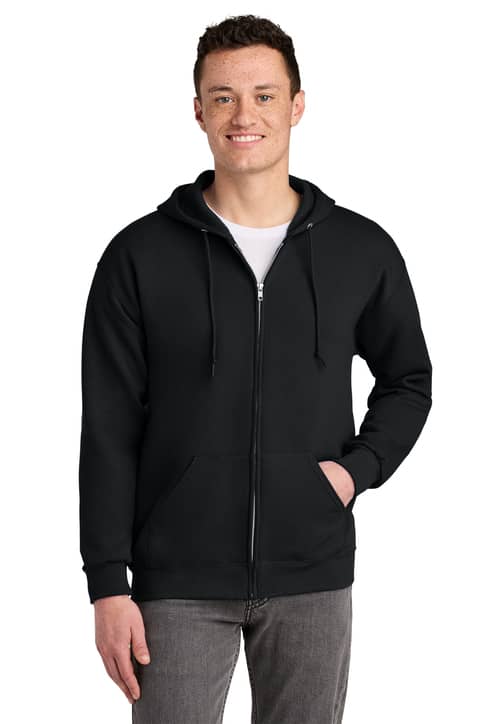 Jerzees 993M Full Zip Sweatshirt - Birdshot Branding