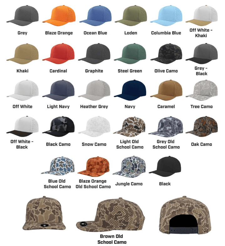 Zapped Headwear - Blackhawk - Birdshot Branding