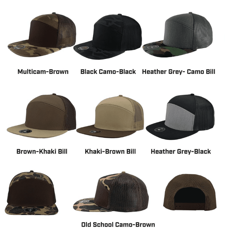 Zapped Headwear - Cobra - Birdshot Branding