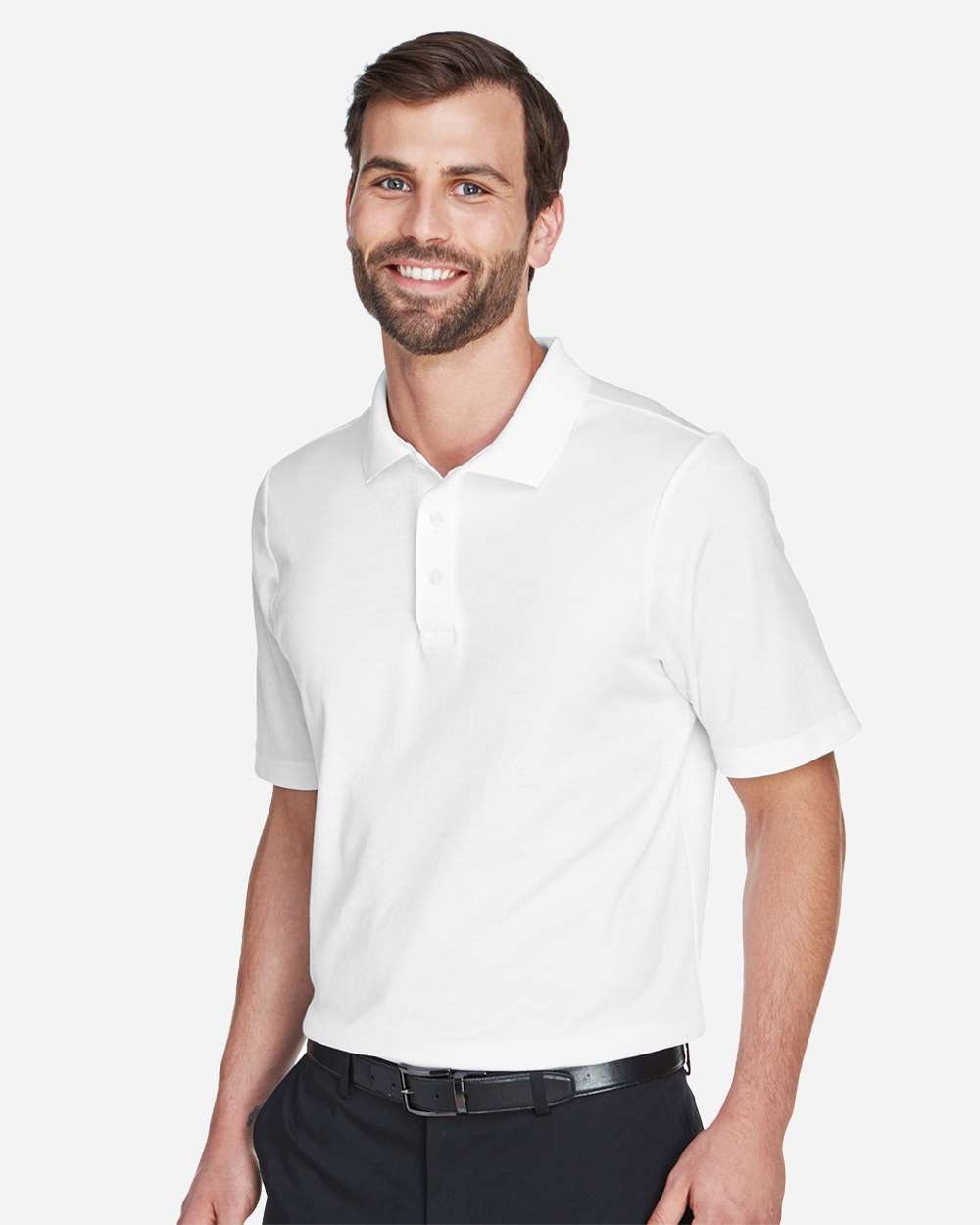 Devon & Jones DG20 Cotton Polo - Birdshot Branding