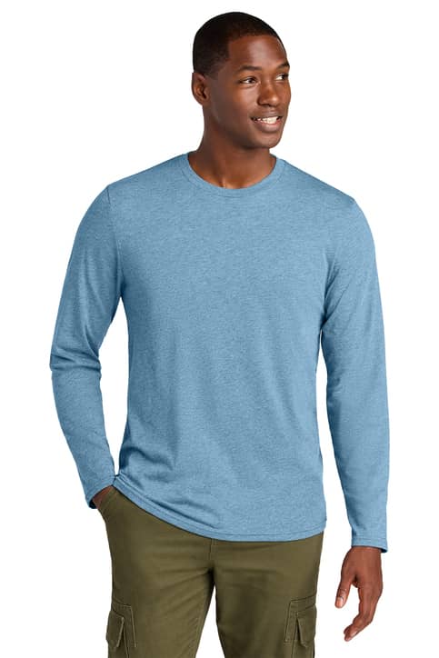 District DT185 Long Sleeve T-Shirt - Birdshot Branding