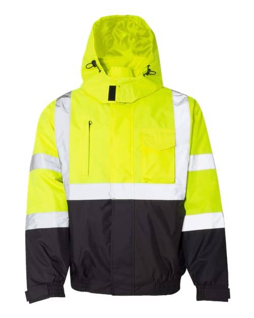 Kishigo JS121 - 122 Safety Jacket - Birdshot Branding