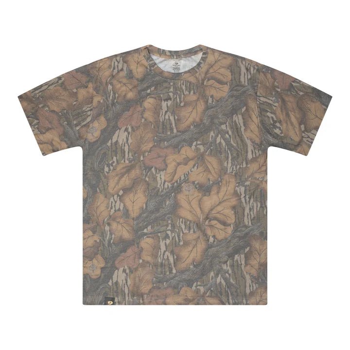 Mossy Oak Washed Out Camo Short Sleeve T-Shirt - Birdshot Branding
