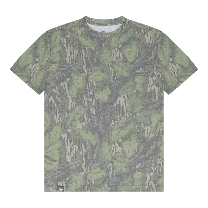 Mossy Oak Washed Out Camo Short Sleeve T-Shirt - Birdshot Branding