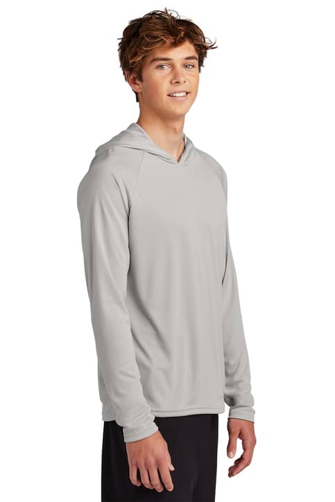 Port & Co. PC380H Long Sleeve Activewear - Birdshot Branding