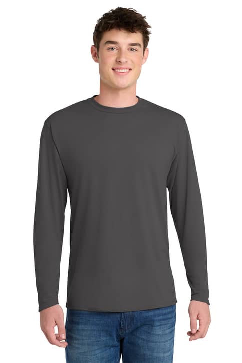 Port & Co PC381LS Long Sleeve Activewear - Birdshot Branding