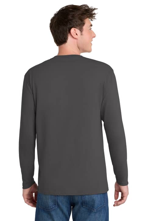 Port & Co PC381LS Long Sleeve Activewear - Birdshot Branding