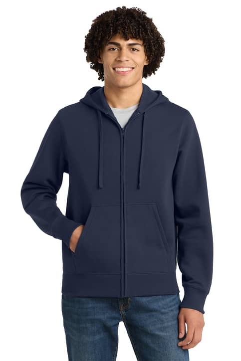 Sport - Tek ST258 Full Zip Sweatshirt - Birdshot Branding