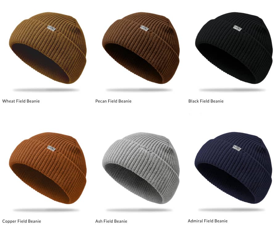 Lost Hat Co. Field Beanie - Birdshot Branding