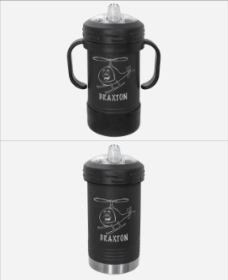 10oz Sippy Cup - Birdshot Branding