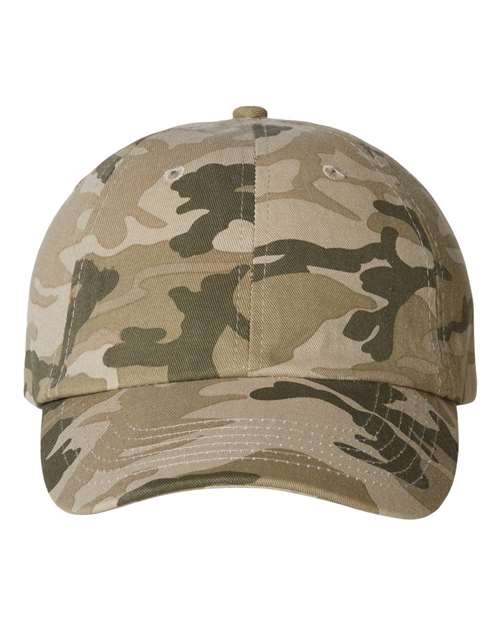Valucap VC300A Bio - Washed Classic Dad Hat - Birdshot Branding